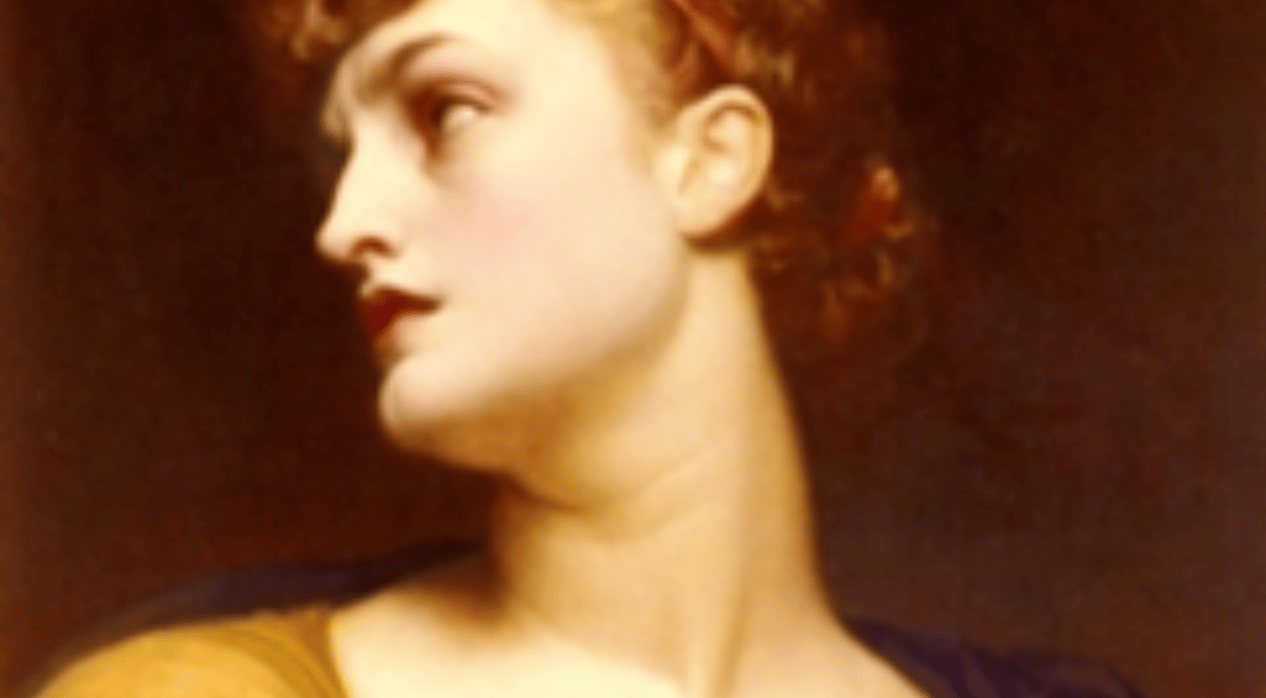 Antigone, the greek tragedy figure